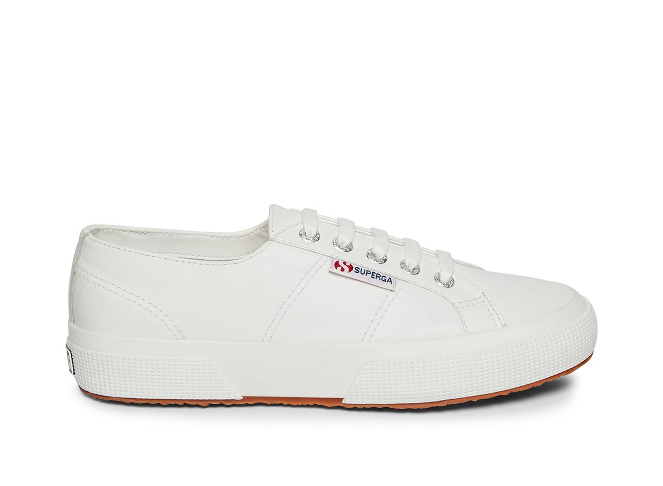 Zapatillas Superga Mujer Blancas - 2750 Naplngcotu Cuero - 603985GSK